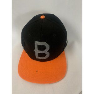Boost Mobile Orange/Black Snapback Baseball Cap Hat